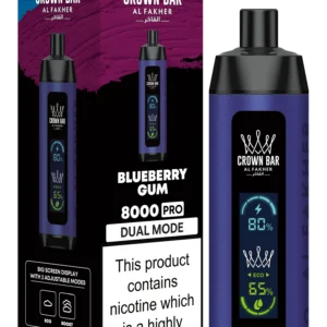 Crown Bar 8000 Pro - Blueberry Gum