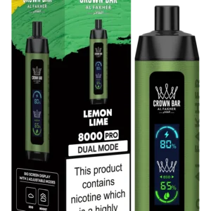 Crown Bar 8000 Pro - Lemon Lime