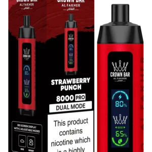 Crown Bar 8000 Pro - Strawberry Punch